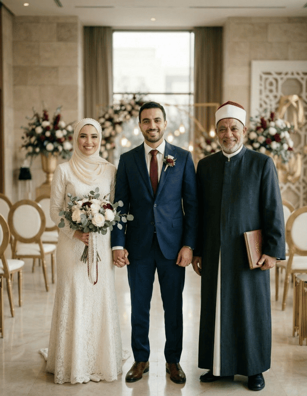 تفضل مكتب مأذون شرعي رشدي ولا حضور الماذون اليك